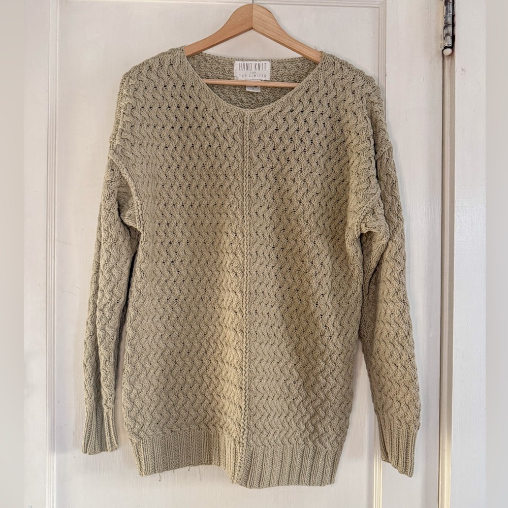 The Limited vintage Hand-knit Sweater